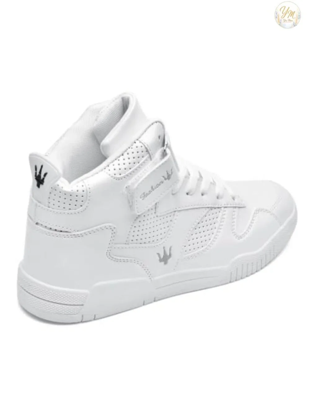 Men's High Top Breathable Leather Street Sneakers